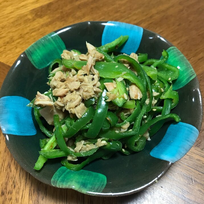 ご飯がすすむピーマン